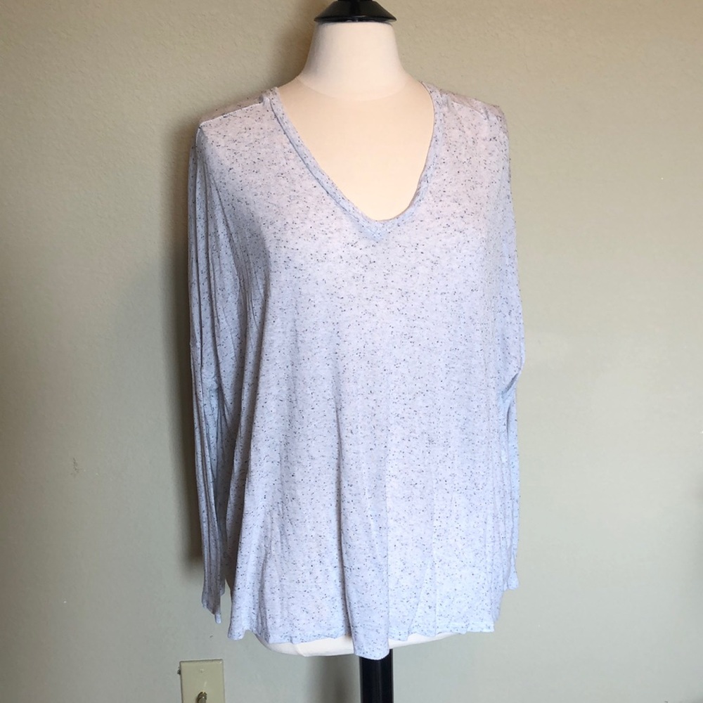 Express V-Front & Back Dolman Long-Sleeved Top
